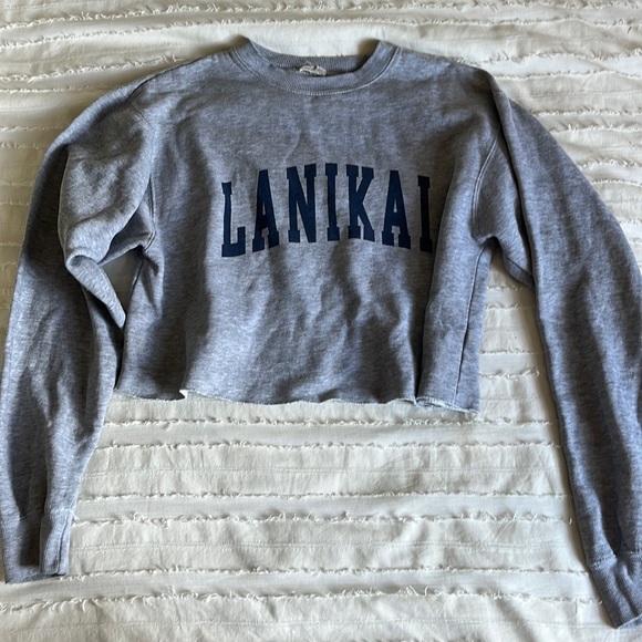 Brandy Melville Tops - Cropped John Galt Sweatshirt